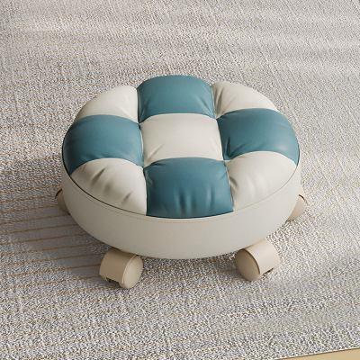 万向轮小凳子大人滑轮矮凳带轮移动板凳家用椅子矮款客厅茶几坐墩