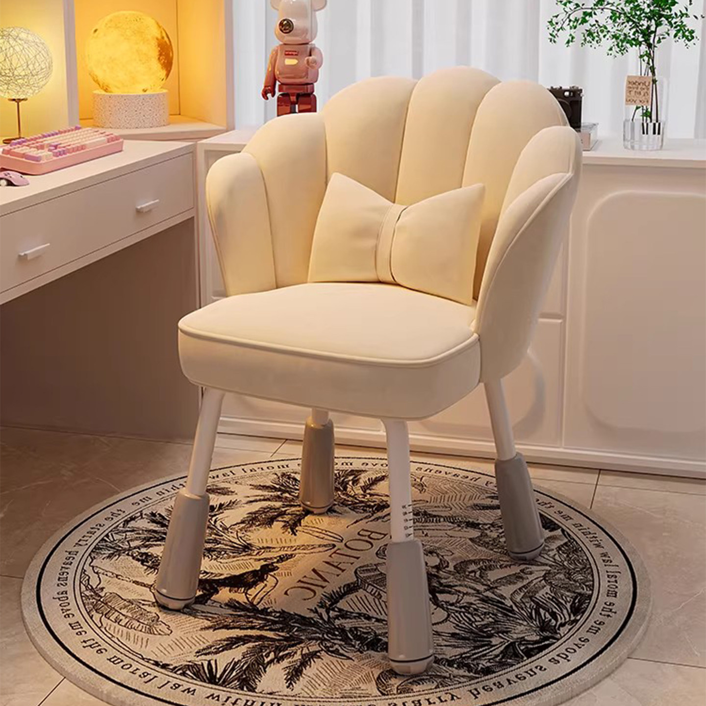 电脑椅子家用女生卧室久坐不累化妆椅学生宿舍学习书桌升降靠背椅,住宅家具,电脑椅,淘宝优惠券,粉丝福利购,淘宝优惠卷