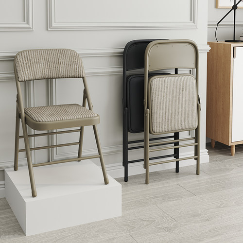 折叠椅子家用靠背凳子