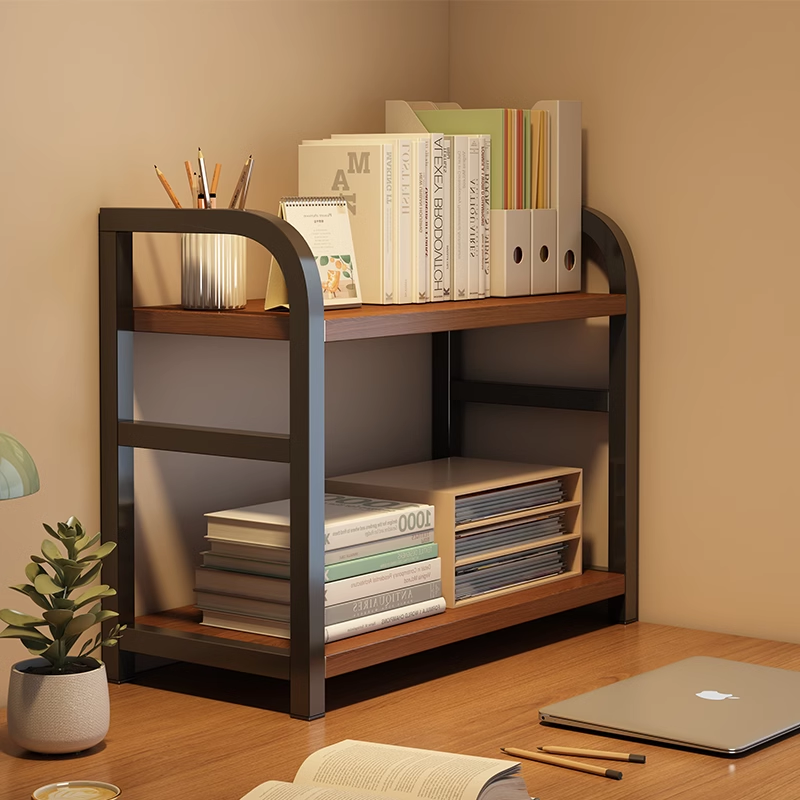 桌上书架多层书桌台面小型储物架