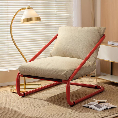 2024新款躺椅可坐可躺阳台午休懒人椅卧室沙发椅宿舍小巧午睡椅子