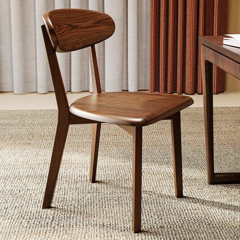 电脑椅家用舒适久坐办公座椅学生书桌凳子宿舍椅子实木靠背书房椅