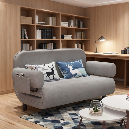 布艺沙发床可折叠小户型懒人沙发