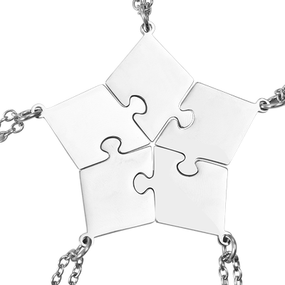 定制项链钛钢项链男女情谊毕业季