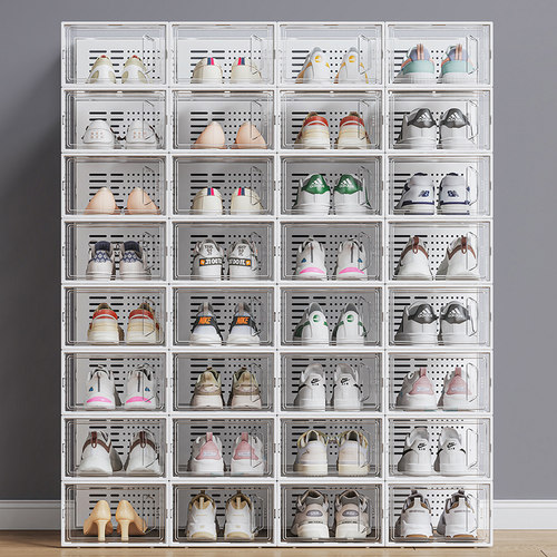 买6送6前盖高透加厚鞋盒