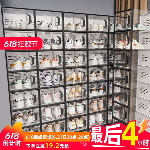 透明鞋盒收纳神器承重强