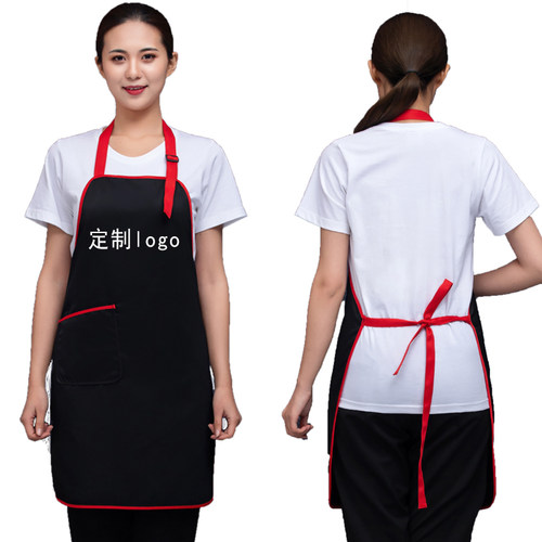 印字餐饮饭店专用围裙定制LOGO