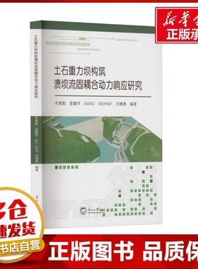 土石重力坝构筑溃坝流固耦合动力响应研究 芮勇勤 等 编 建筑/水利（新）专业科技 新华书店正版图书籍 东北大学出版社