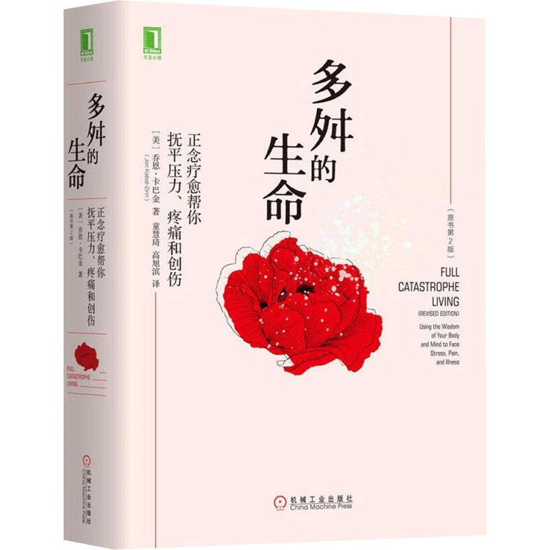 精装 多舛的生命 正念疗愈帮你抚平压力疼痛和创伤 原书第2版 一行禅师杨澜樊登推荐正念减压疗法创始人乔恩卡巴金作品亚马逊畅销