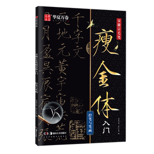 宋徽宗毛笔瘦金体入门 控笔与笔画 华夏万卷,香矢车菊 编 书法/篆刻/字帖书籍艺术 新华书店正版图书籍 湖南美术出版社