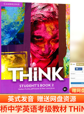 THINK LEVEL 2 STUDENT’S BOOK THINK 2级 学生书 Herbert Puchta 著 原版其它外版书 新华书店正版图书籍 FOREIGN PUBLISHER