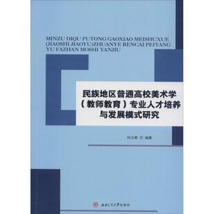 民族地区普通高校美术学(教师教育)专业人才培养与发展模式研究 向云根 编著 大学教材大中专 新华书店正版图书籍