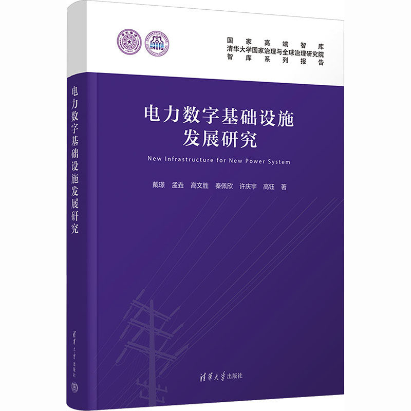 电力数字基础设施发展研究 戴璟 等 著 著 电工技术/家电维修专业科技 新华书店正版图书籍 清华大学出版社