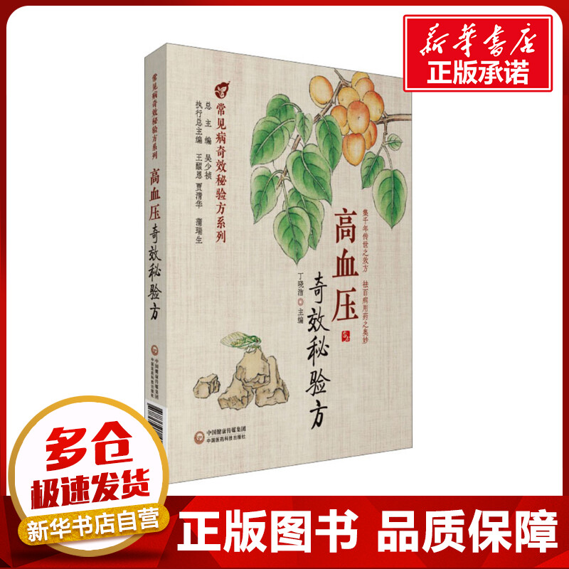 高血压奇效秘验方 丁晓洁 编 中医生活 新华书店正版图书籍 中国医药科技出版社