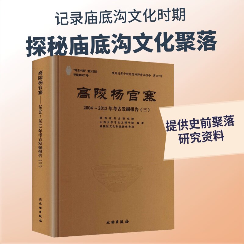 高陵杨官寨2004～2012年考古发掘报告三 陕西省考古研究院,山西大学考古文博学院,高陵区文化和旅游体育局 编著 编 文物/考古社科