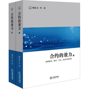 合约的效力 虚假陈述、错误、非法、胁迫等的影响(全2册) 杨良宜 等 著 法学理论社科 新华书店正版图书籍 法律出版社