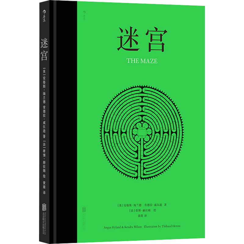 迷宫 黄萌 译 (英)安格斯·海兰德,(英)肯德拉·威尔逊,(法)蒂博·赫拉姆 绘 设计文教 新华书店正版图书籍 北京联合出版公司