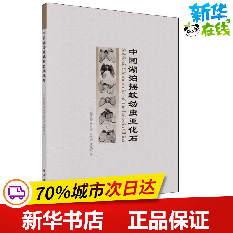 中国湖泊摇蚊幼虫亚化石 张恩楼 等 著 生命科学/生物学专业科技 新华书店正版图书籍 科学出版社