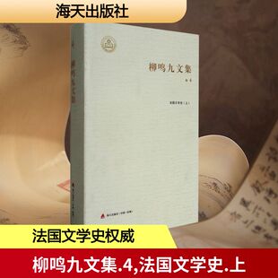 柳鸣九文集 4 法国文学史(上) 柳鸣九 编 文学理论/文学评论与研究文学 新华书店正版图书籍 海天出版社
