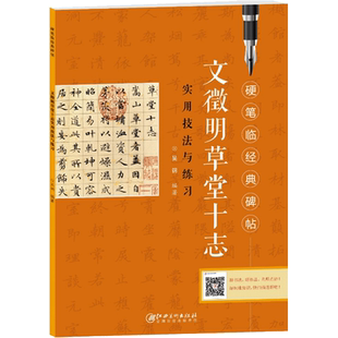 文徵明草堂十志实用技法与练习 吴钢 著 书法/篆刻/字帖书籍艺术 新华书店正版图书籍 江西美术出版社