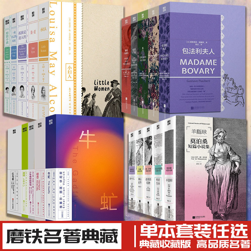 【典藏版 单本套装任选】红与黑 简爱 傲慢与偏见 飘 一间自己的房间 小妇人 初恋 阿Q正传 包法利夫人 世界名著文学小说正版书籍怎么样,好用不?