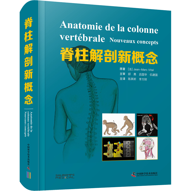 脊柱解剖新概念 (法)让-马克·维塔尔 著 陈其昕,李方财 译 外科学生活 新华书店正版图书籍 中国科学技术出版社