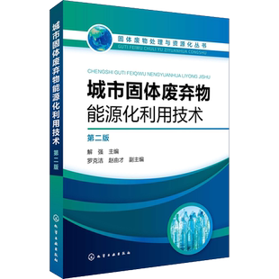 城市固体废弃物能源化利用技术 第2版 解强 编 环境科学专业科技 新华书店正版图书籍 化学工业出版社