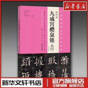 杨华 著 九成宫醴泉铭 专业版 图书籍 社 欧阳询 新华书店正版 庞迪 入门 篆刻 书法 编写 河南美术出版 字帖书籍艺术