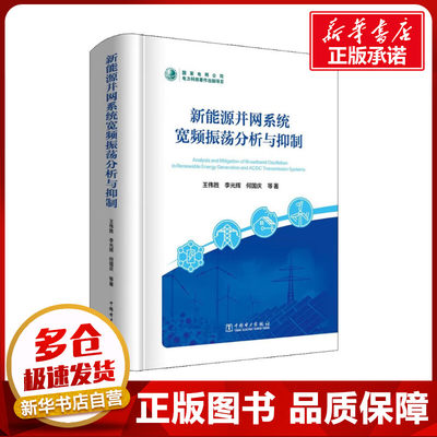 新能源并网系统宽频振荡分析与抑制 王伟胜 等 著 能源与动力工程专业科技 新华书店正版图书籍 中国电力出版社