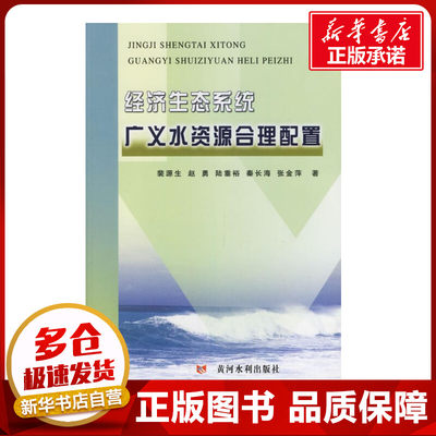 经济生态系统广义水资源合理配置 裴源生 著 著 建筑/水利（新）专业科技 新华书店正版图书籍 黄河水利出版社