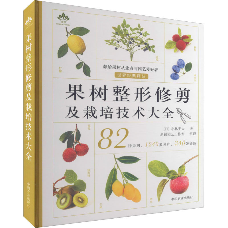 果树整形修剪及栽培技术大全 (日)小林干夫 著 新锐园艺工作室 译 农业基础科学专业科技 新华书店正版图书籍 中国农业出版社