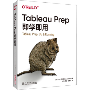 Tableau Prep即学即用 (美)卡尔·阿尔钦 著 卢浩,陈新,程杰仁 译 程序设计（新）专业科技 新华书店正版图书籍 中国电力出版社