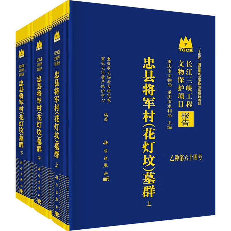 忠县将军村(花灯坟)墓群 重庆市文物考古研究院,重庆文化遗产保护中心 编著 编 文物/考古社科 新华书店正版图书籍 科学出版社