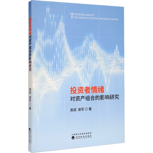 投资者情绪对资产组合的影响研究 高斌 谢军 著 金融投资经管、励志 新华书店正版图书籍 经济科学出版社
