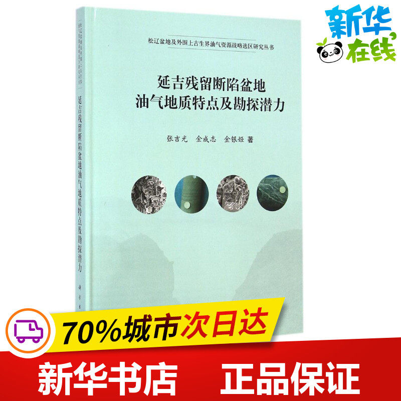 延吉残留断陷盆地油气地质特点及勘探潜力 张吉光,金成志,金银姬 著 著作 冶金工业专业科技 新华书店正版图书籍 科学出版社