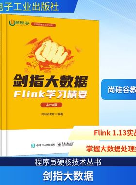 剑指大数据 Flink学习精要 Java版 尚硅谷教育 编 网络通信（新）专业科技 新华书店正版图书籍 电子工业出版社