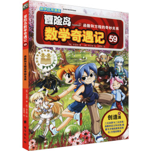 著 宋道树 冒险岛数学奇遇记 张蓓丽 图画书 奇妙关系 绘本 函数和方程 少儿动漫书少儿 韩 译 徐正银