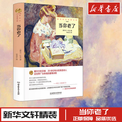 当你老了 (爱尔兰)叶芝 著 宋龙艺 译 外国诗歌文学 新华书店正版图书籍 北京理工大学出版社