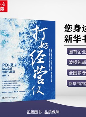正版包邮 打好经营仗：PDI模式助力企业数智化转型 陆敏 著 考试/教材/教辅/论文 中国人民大学出版社 9787300343754