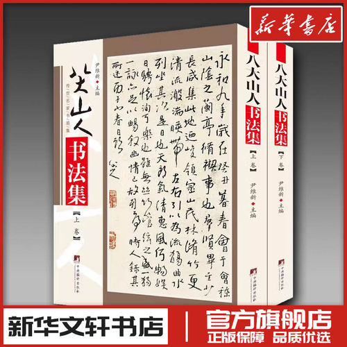 八大山人书法集(全2册) 尹维新 编 书法/篆刻/字帖书籍艺术 新华书店正版图书籍 中央编译出版社