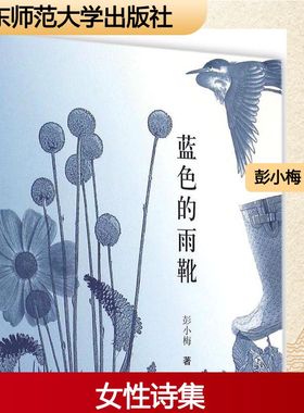 蓝色的雨靴 彭小梅 著 中国现当代诗歌文学 新华书店正版图书籍 华东师范大学出版社