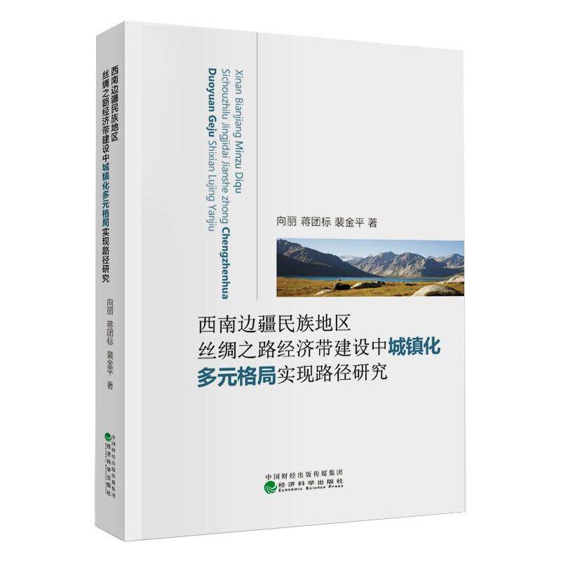 西南边疆民族地区丝绸之路经济带建设中城镇化多元格局实现路径研究 向丽,蒋团标,裴金平 著 经济理论经管、励志