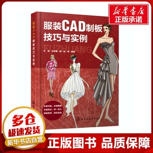 手工业专业科技 社 王健 化学工业出版 图书籍 新华书店正版 轻工业 编 等 CAD制板技巧与实例 服装