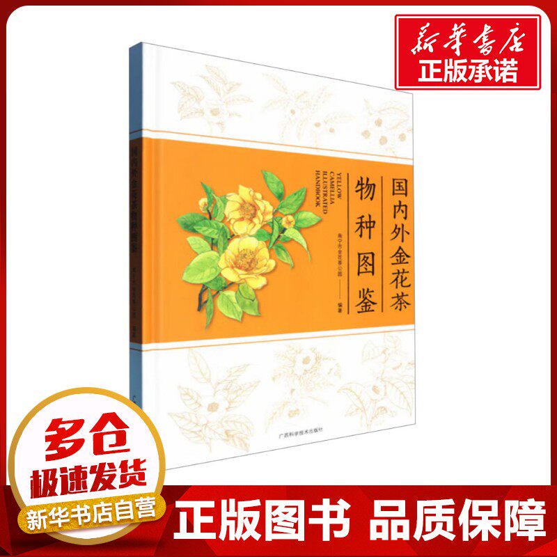 国内外金花茶物种图鉴 南宁市金花茶公园 编 植物专业科技 新华书店正版图书籍 广西科学技术出版社