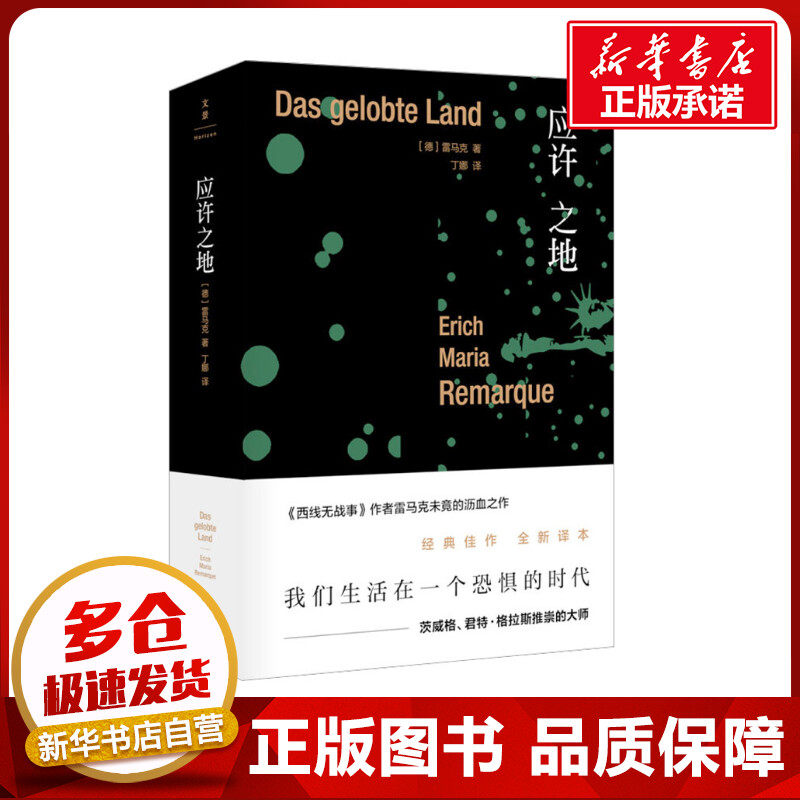 应许之地 (德)埃里希·玛丽亚·雷马克 著 丁娜 译 外国小说文学 新华书店正版图书籍 上海人民出版社,书籍/杂志/报纸,外国小说,淘宝优惠券,粉丝福利购,淘宝优惠卷