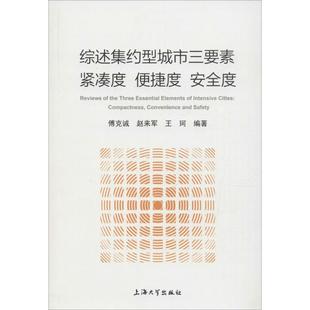 综述集约型城市三要素 傅克诚,赵来军,王珂 编著 经济理论经管、励志 新华书店正版图书籍 上海大学出版社