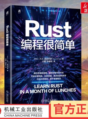 Rust编程很简单 (新西兰)大卫·麦克劳德(David Macleod) 著 著 王鹏,母春航 译 译 程序设计（新）专业科技 新华书店正版图书籍