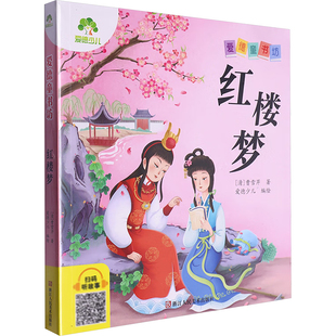 儿童文学少儿 社 曹雪芹 浙江人民美术出版 图书籍 新华书店正版 绘 爱德少儿 著 清 红楼梦
