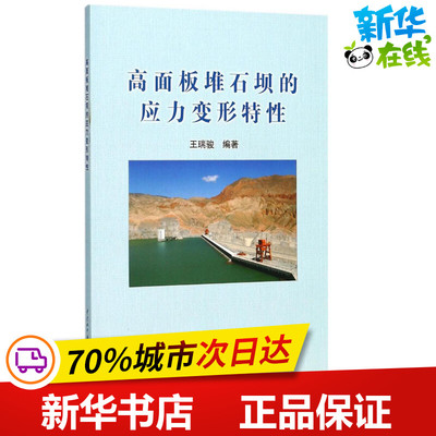 高面板堆石坝的应力变形特性 王瑞骏 编著 建筑/水利（新）专业科技 新华书店正版图书籍 中国水利水电出版社