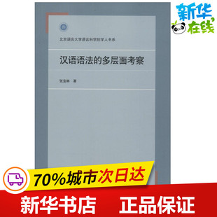 汉语语法的多层面考察 张宝林 著 著作 语言文字文教 新华书店正版图书籍 北京语言大学出版社